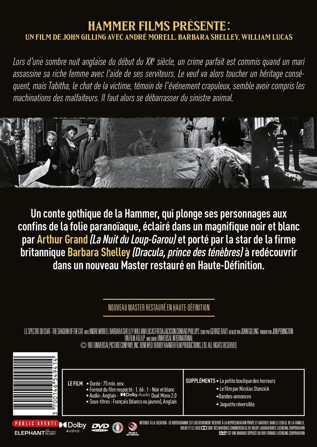 Le Spectre du chat [DVD]