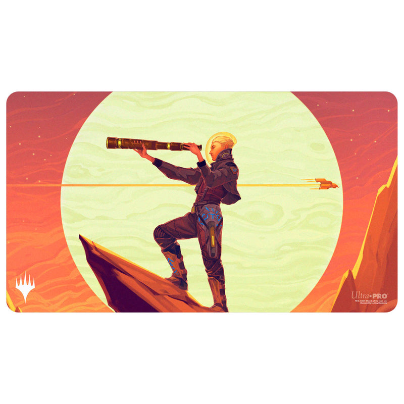 Ultra Pro - Magic: The Gathering - Aux Portes des Éternités - Tapis de jeu Sami, capitaine de reconnaissance