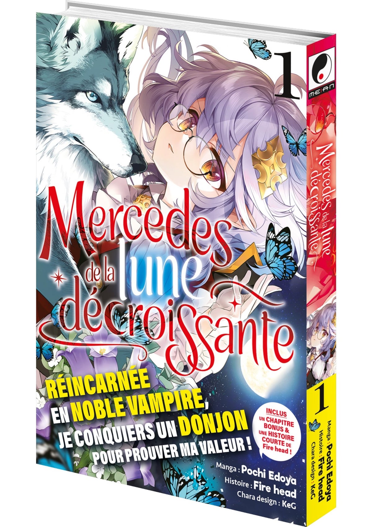 Mercedes de la Lune Décroissante - Tome 01 - Livre (Manga)