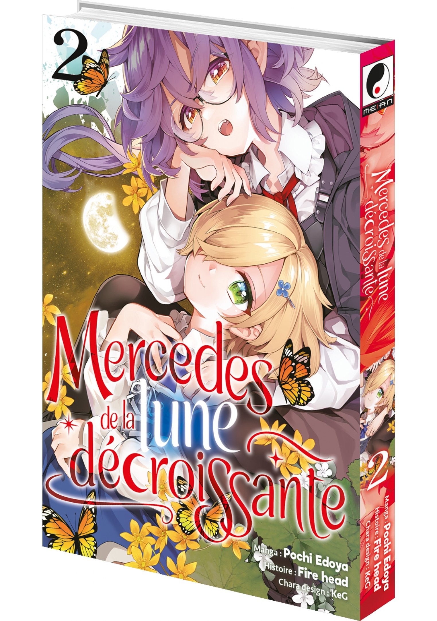 Mercedes de la Lune Décroissante - Tome 02 - Livre (Manga)