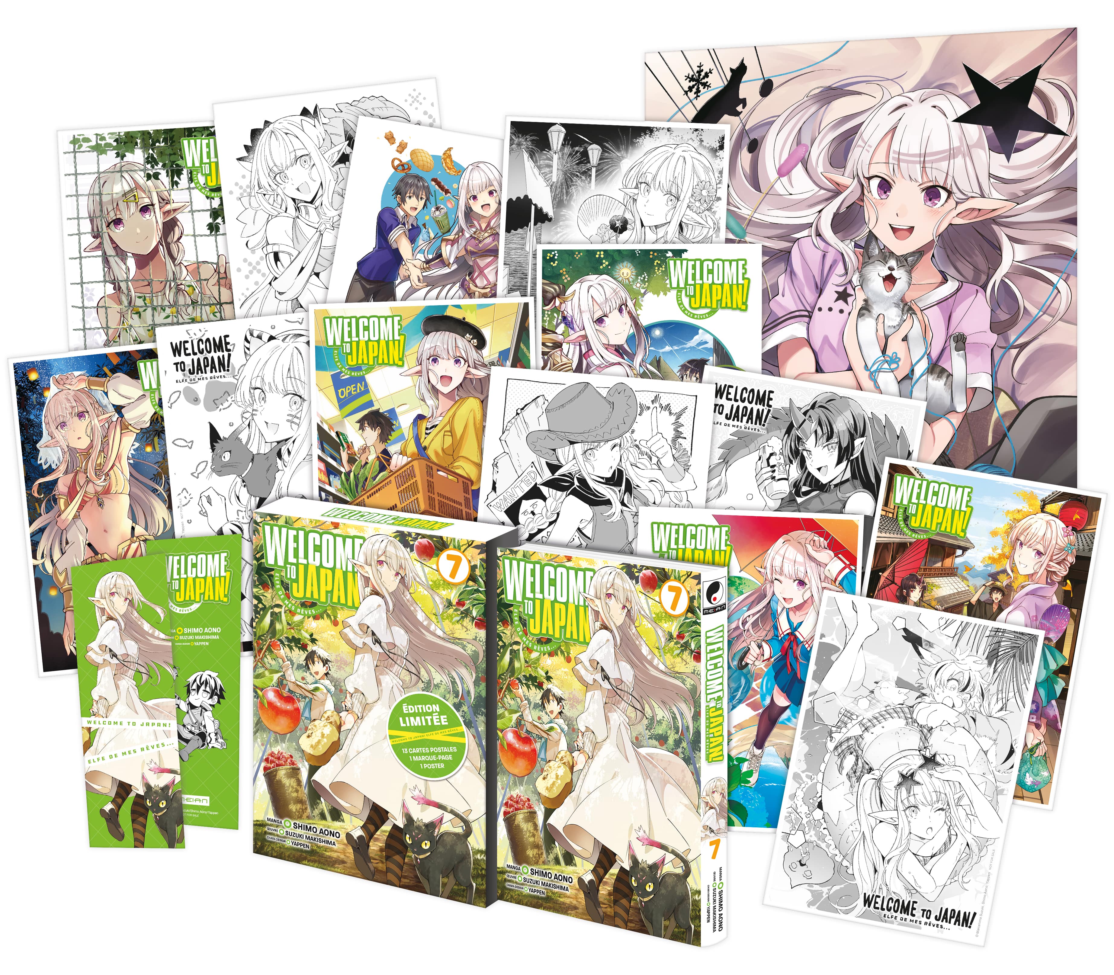 Welcome to Japan! Elfe de mes rêves... - Tome 07 - Edition limitée - Livre (Manga)