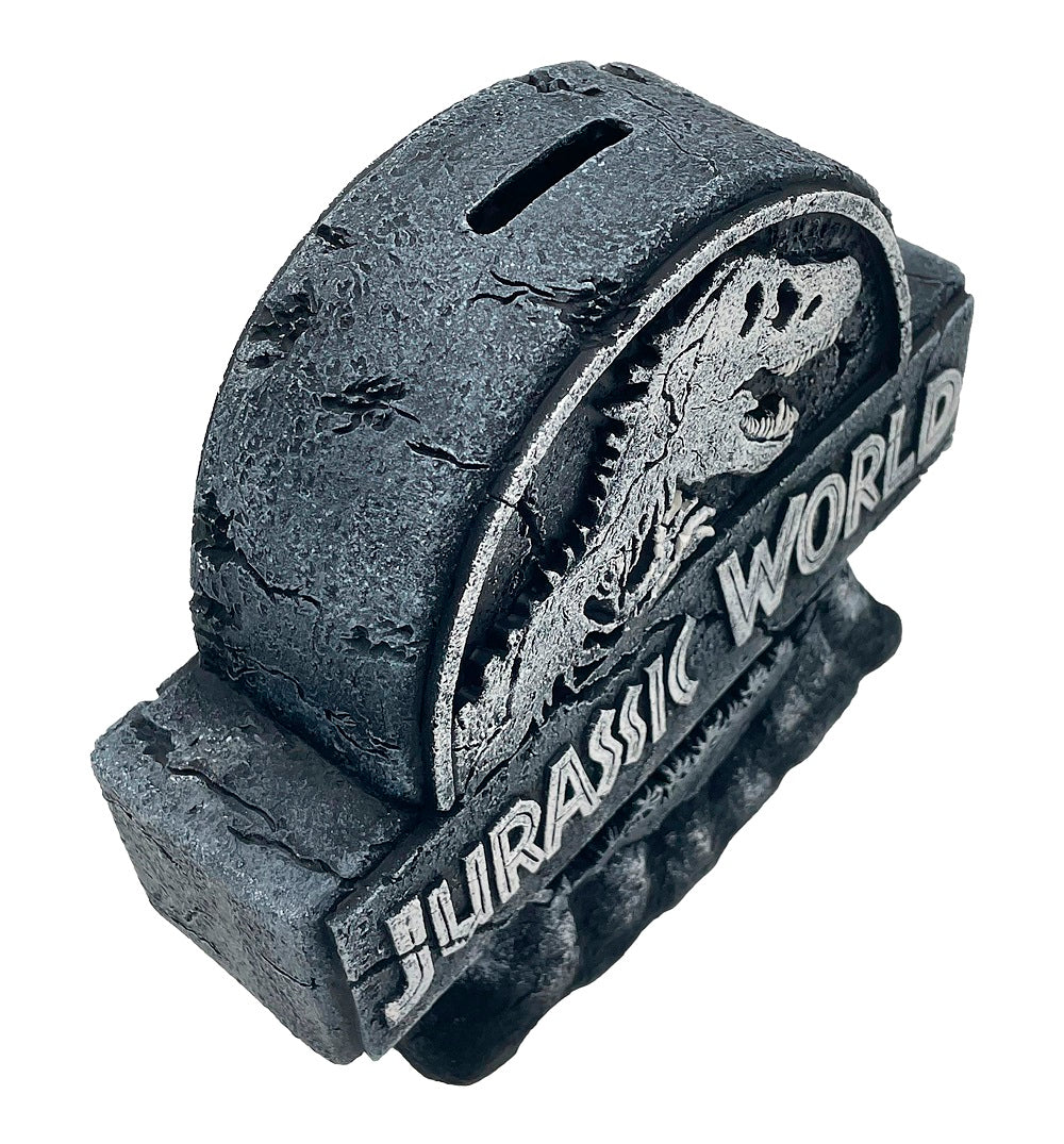 Jurassic World - Tirelire en résine "Logo" - flash vidéo