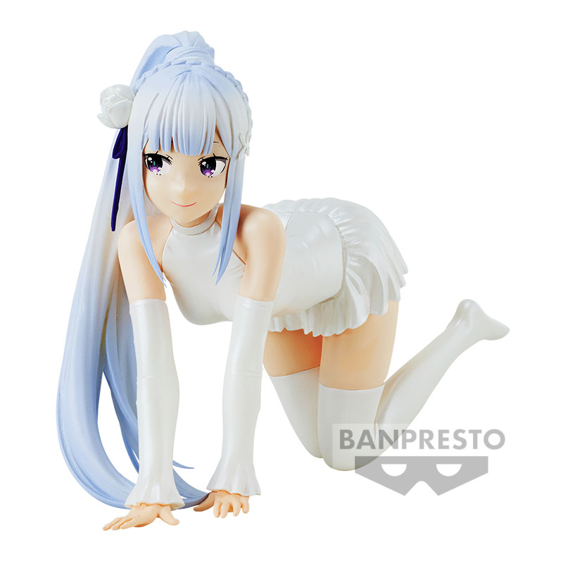 Re:Zero Starting Life In Another World - Celestial Vivi - Emilia Statue 13cm - flash vidéo