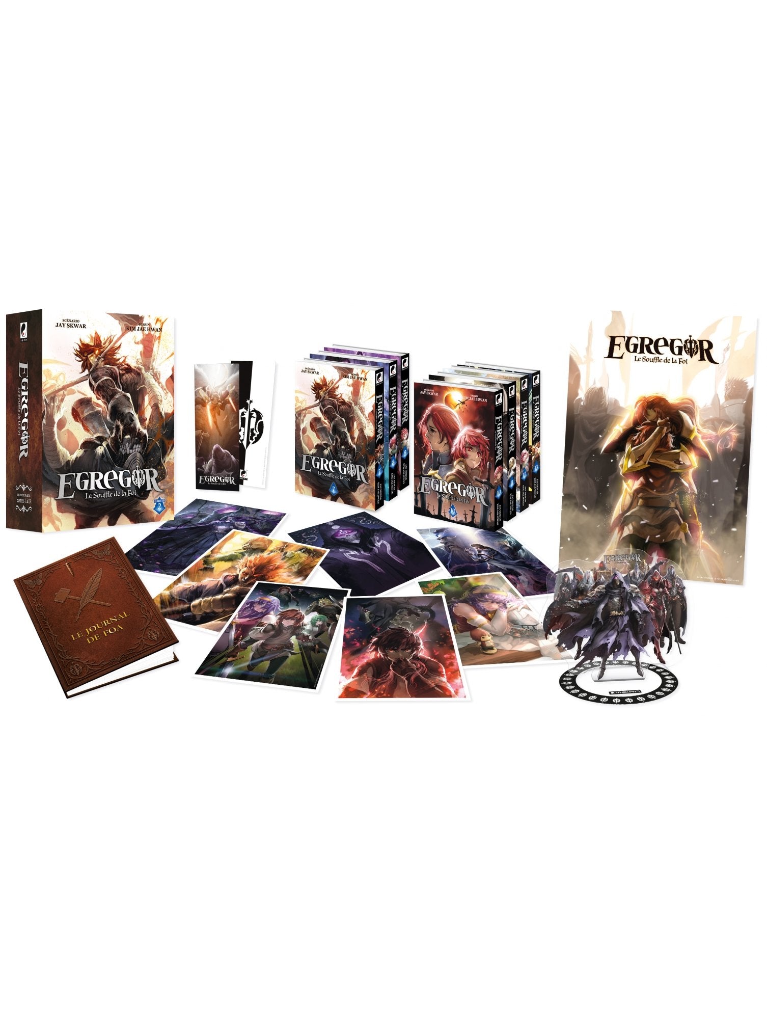 Egregor : Le Souffle de la Foi - Partie 2 (Tomes 07 à 13) - Coffret 7 Mangas Collector limité
