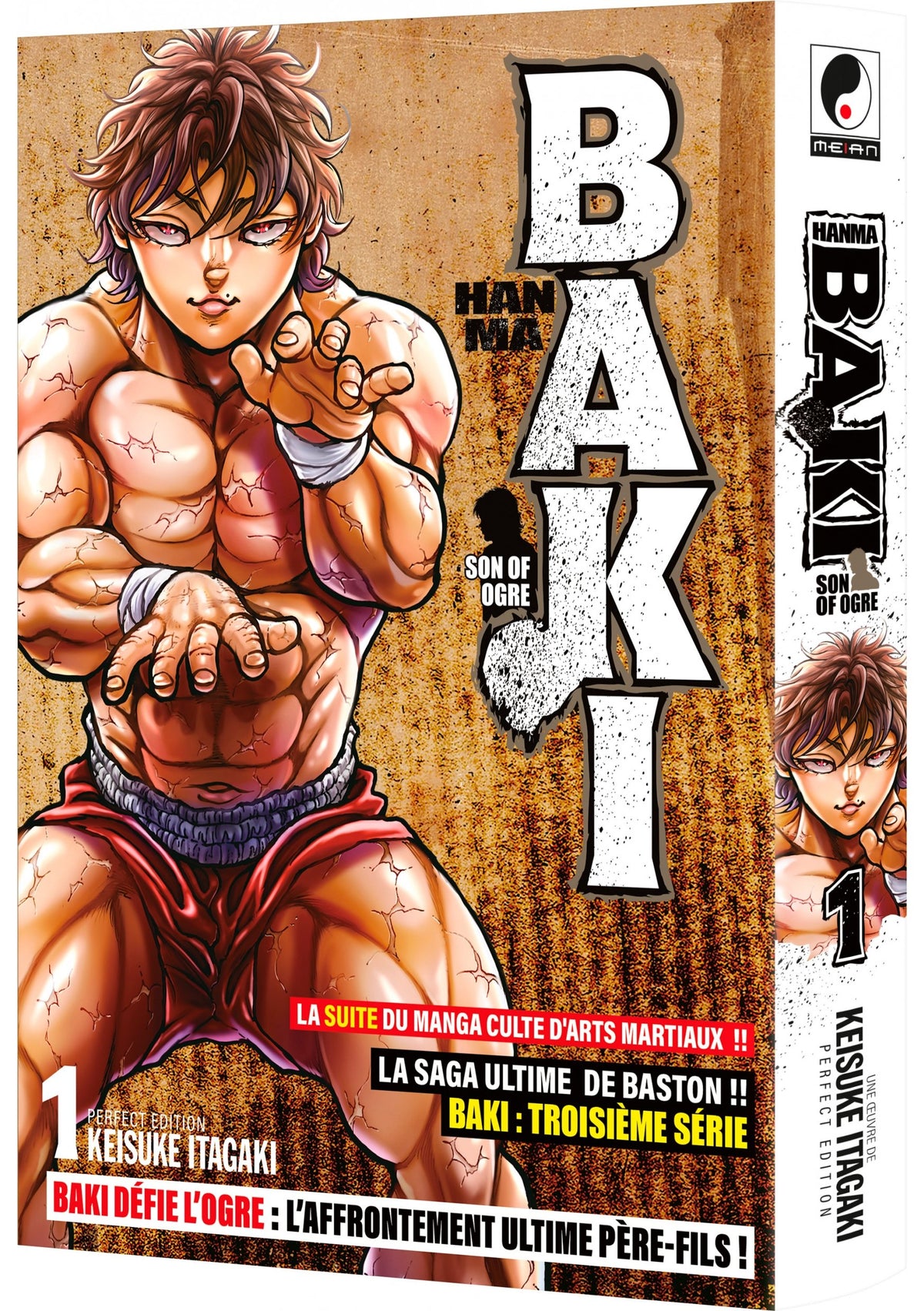 Hanma Baki - Tome 01 - Perfect Edition - Livre (Manga)