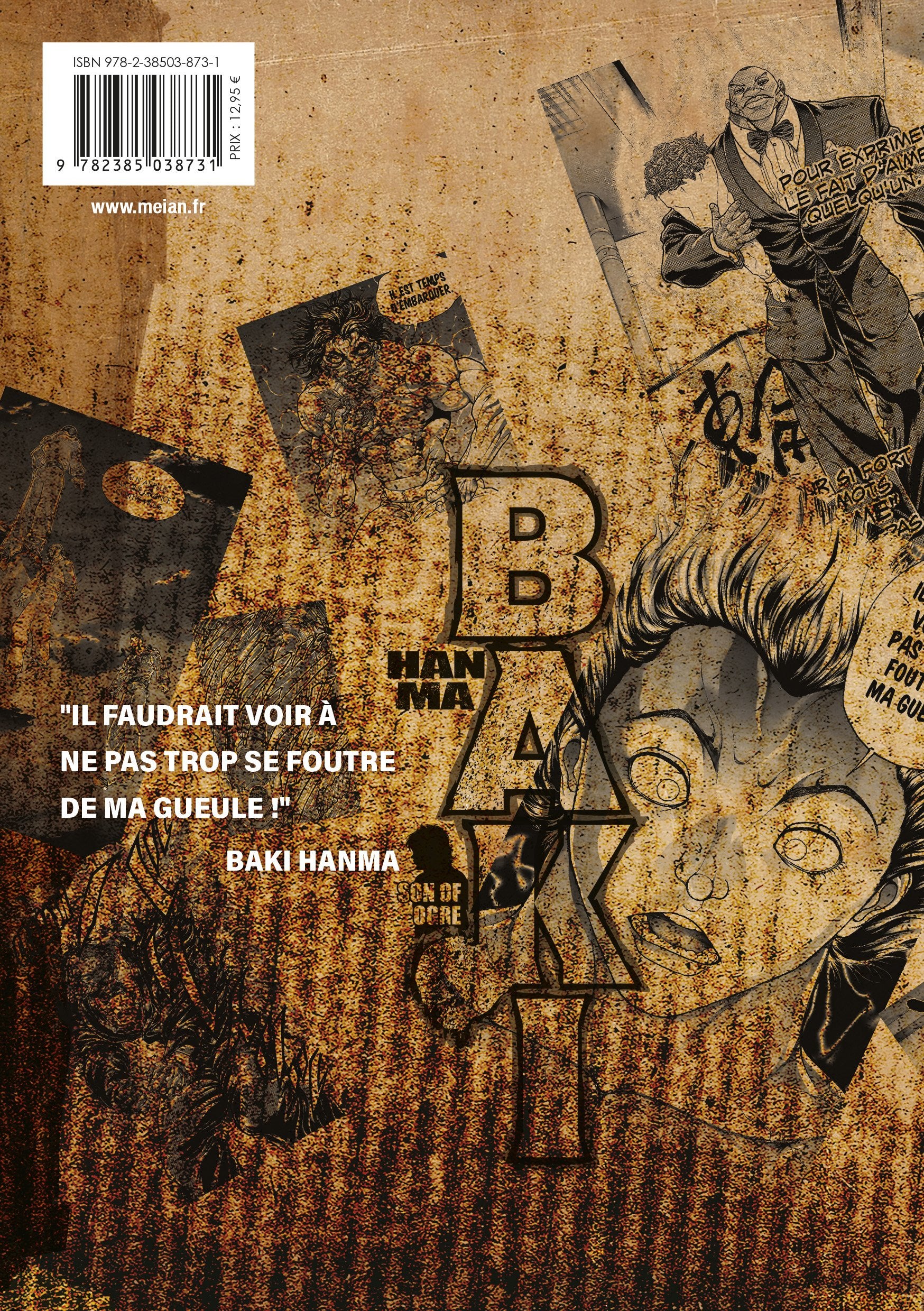 Hanma Baki - Tome 03 - Perfect Edition - Livre (Manga)