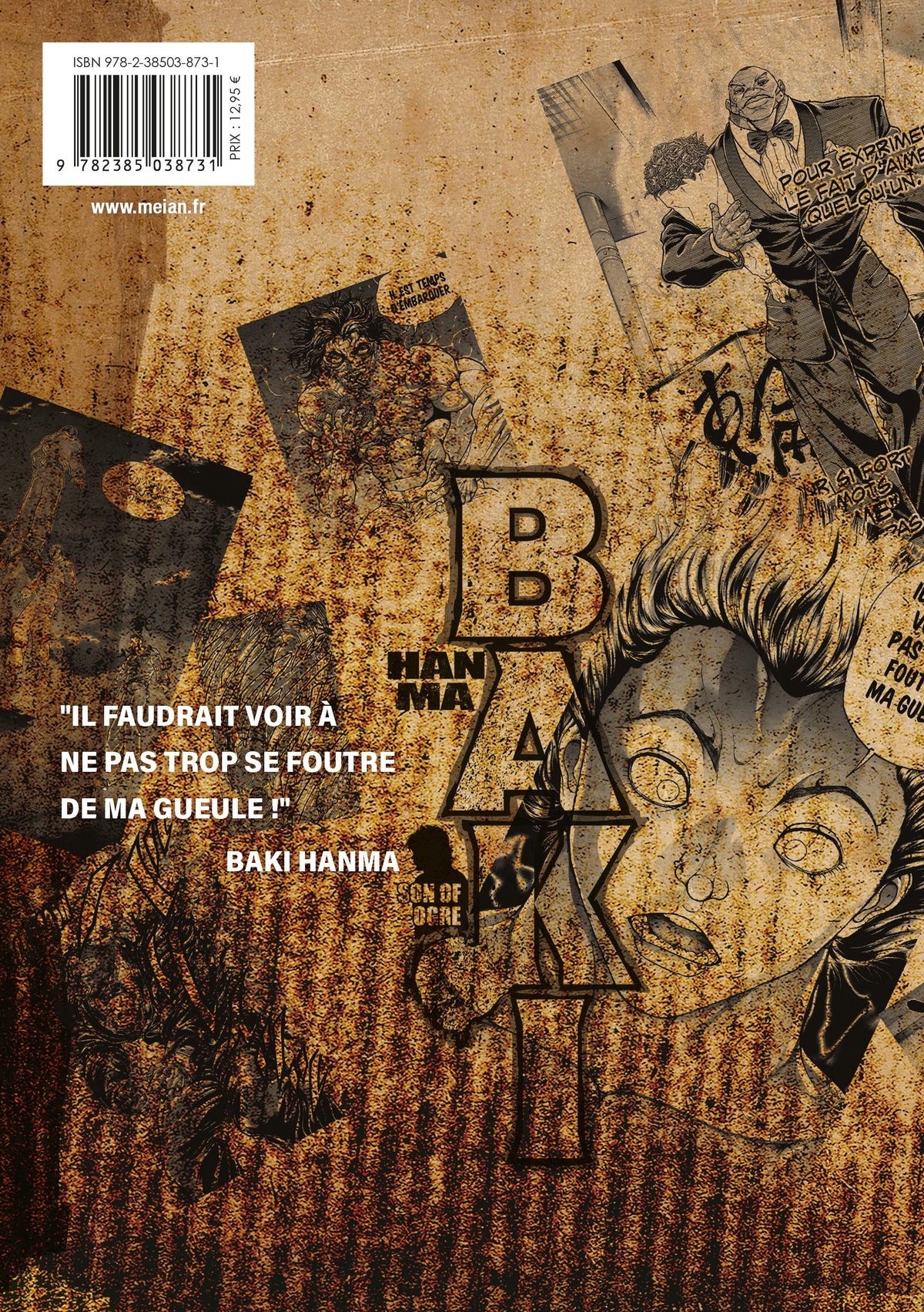 Hanma Baki - Tome 03 - Perfect Edition - Livre (Manga)