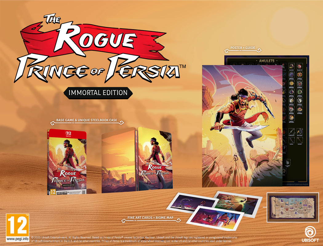 The Rogue Prince of Persia - Immortal Edition - Game-key Card