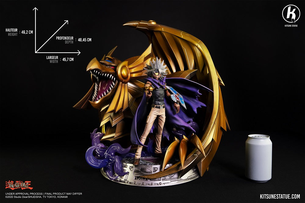 Kitsune - Legend Figure - Yu-Gi-Oh! - Marik et le Dragon ailé de Râ 1/7 Statue 46cm - flash vidéo
