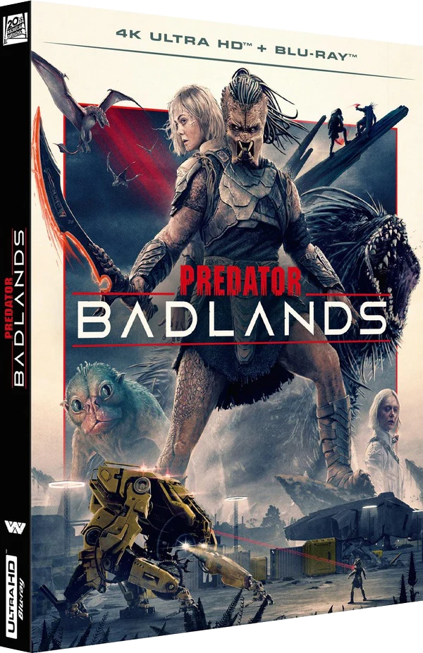 Predator: Badlands [DVD/Blu-ray/4K UHD à la location]