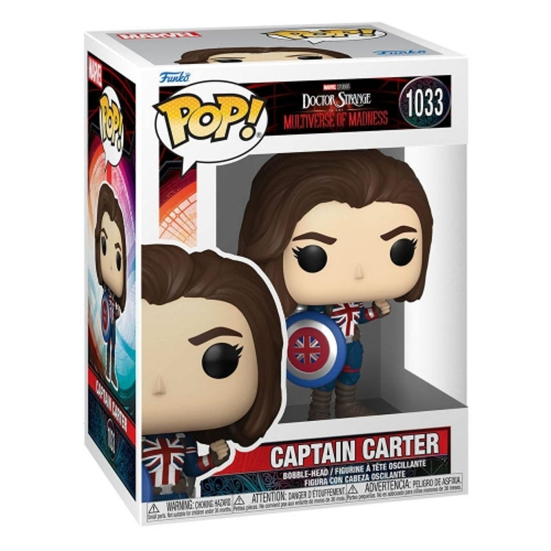 Funko Pop! Marvel: Doctor Strange in the Multiverse of Madness - Captain Carter ENG Merchandising