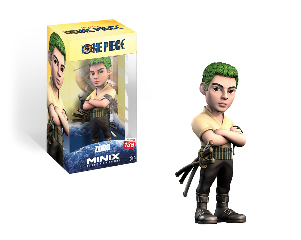 Minix - TV Series #132 - One Piece - Zoro Roronoa - Figurine 12cm