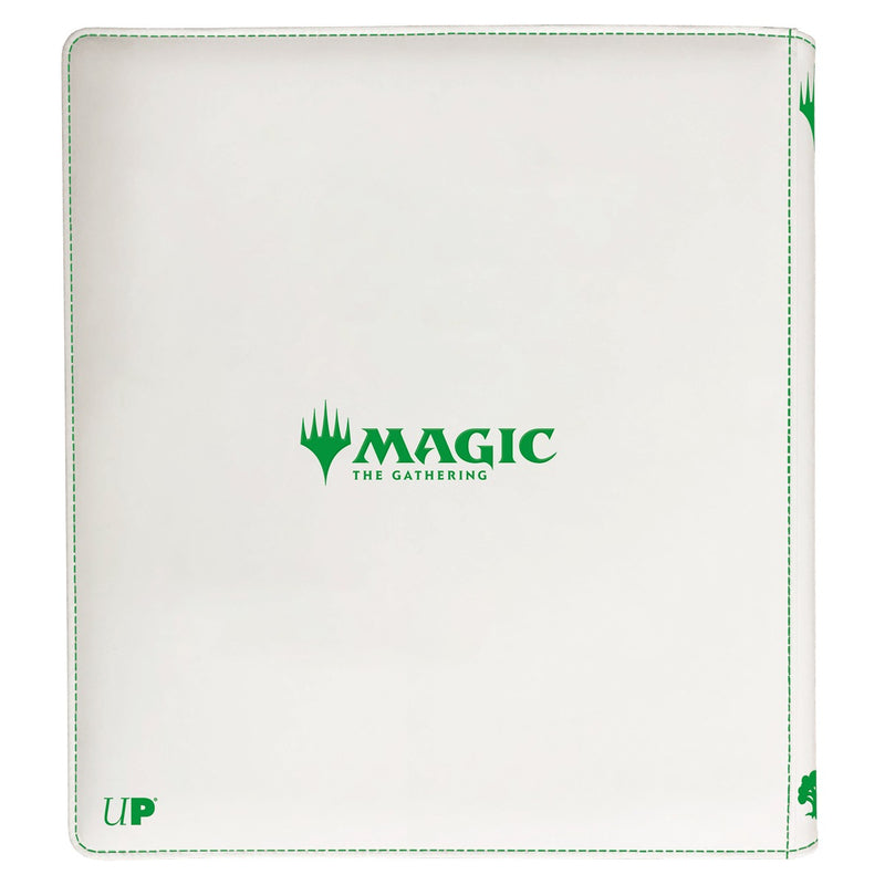 Ultra Pro - Magic: The Gathering - Mana 8 - Portfolio A4 12 Pochettes avec Fermeture - Forêt