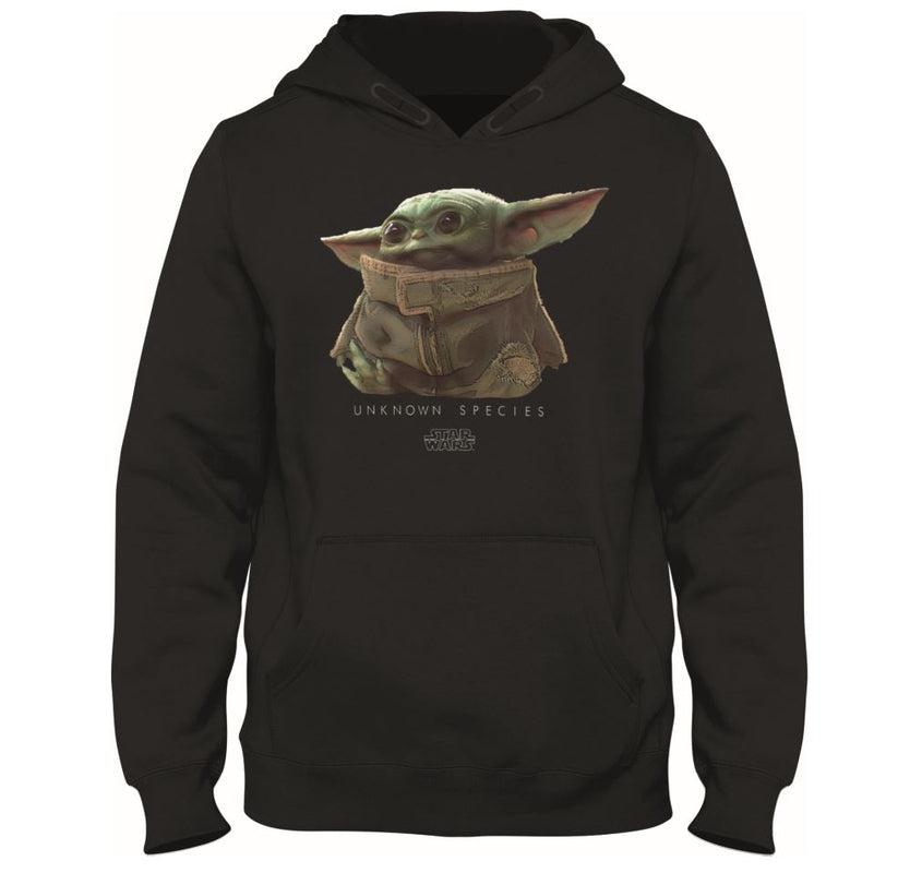 The Mandalorian - Sweat Noir Hommes Logo The Child - 14 ans