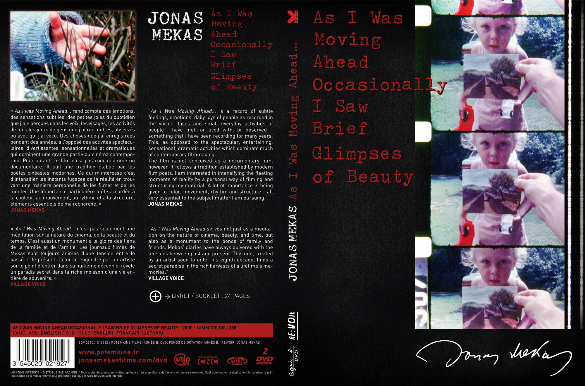 As I Was Moving Ahead Occasionally I Saw Brief Glimpses of Beauty [DVD]
