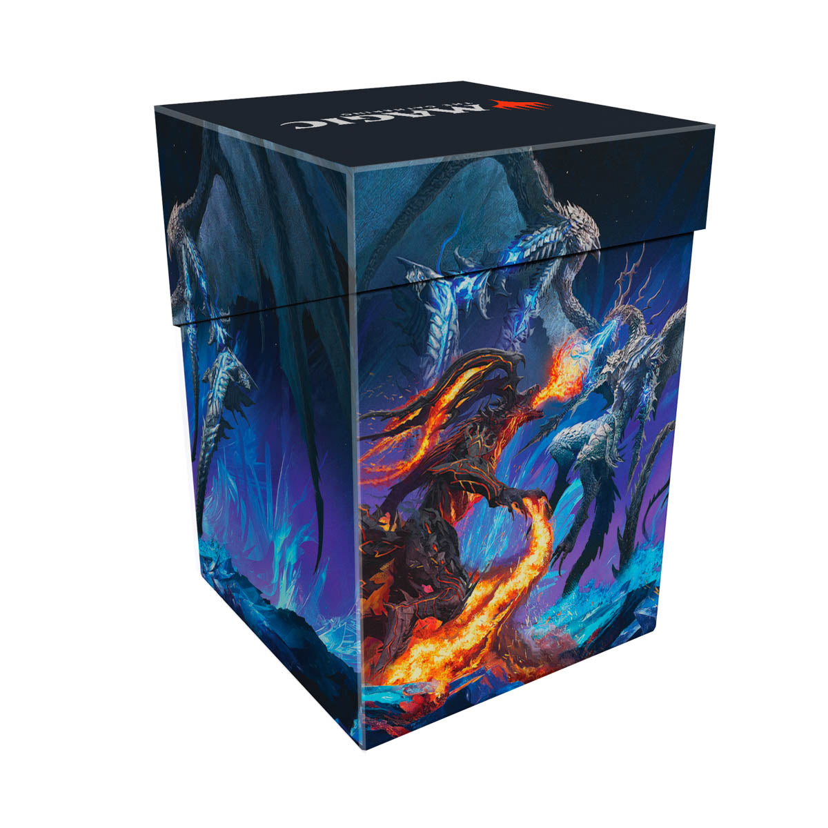 Ultra Pro - Magic: The Gathering - Universes Beyond: Final Fantasy - Boîte de deck 100+ Ifrit vs. Bahamut
