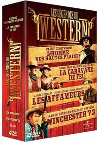 Les Légendes du western - Coffret - L'homme des hautes plaines + La caravane de feu + Winchester 73 + Les affameurs [DVD]