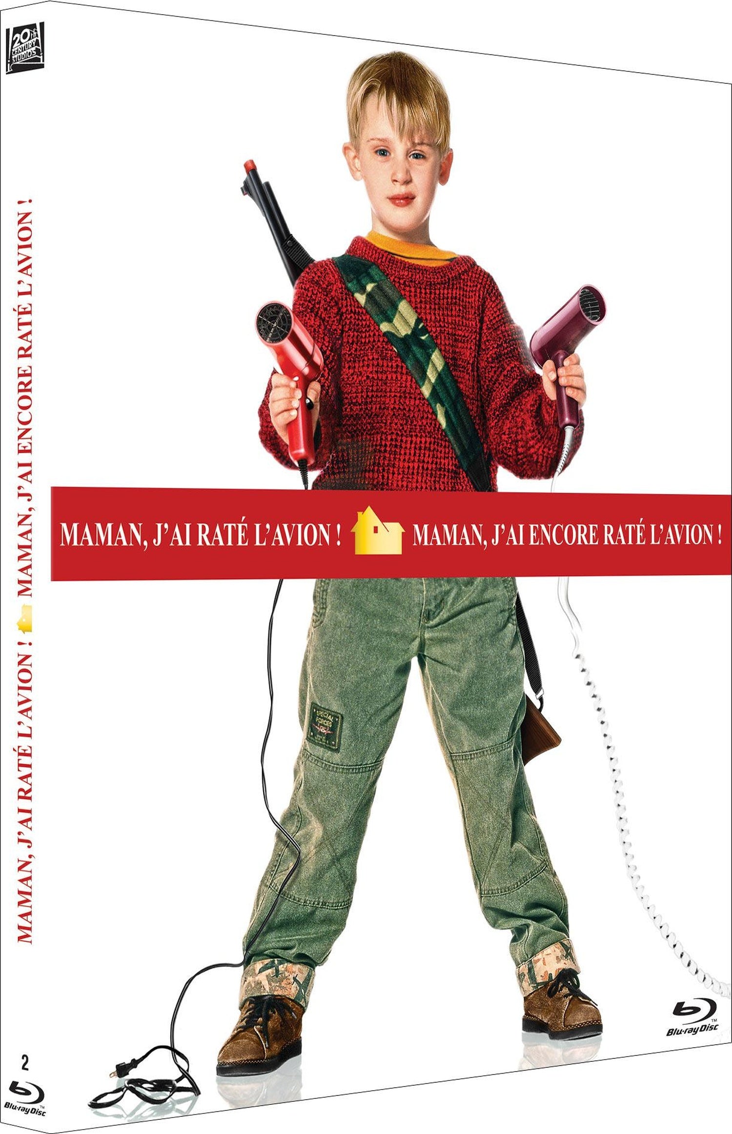 Maman, j'ai raté l'avion ! + Maman, j'ai encore raté l'avion ! [Blu-ray]