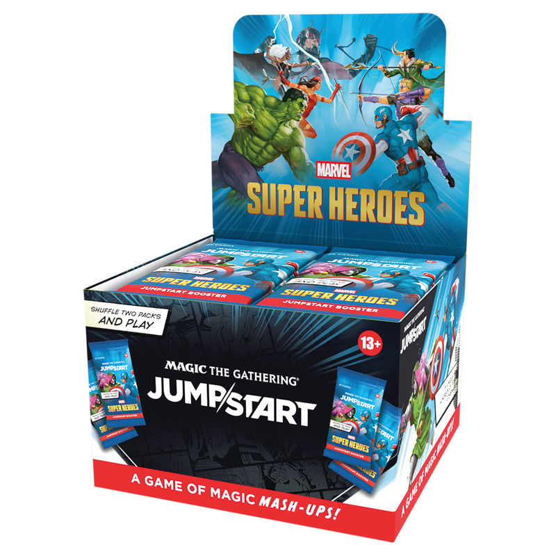 Magic: The Gathering - Marvel Super Heroes Jumpstart Booster Box (24 Boosters)