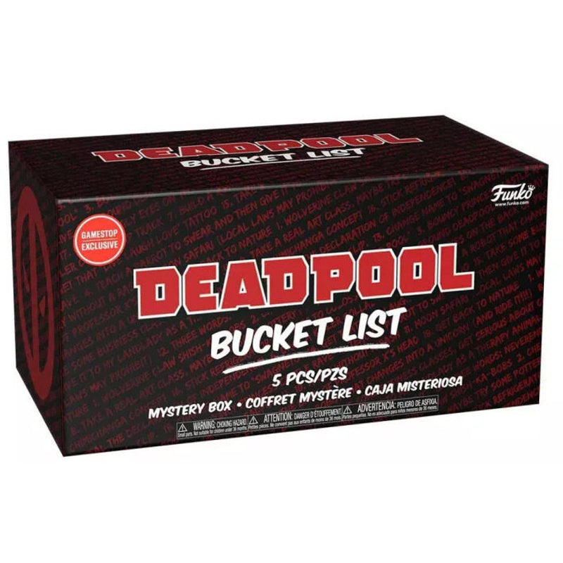 Funko Mystery Box: Deadpool Bucket List 5pcs - US Exclusive ENG Merchandising