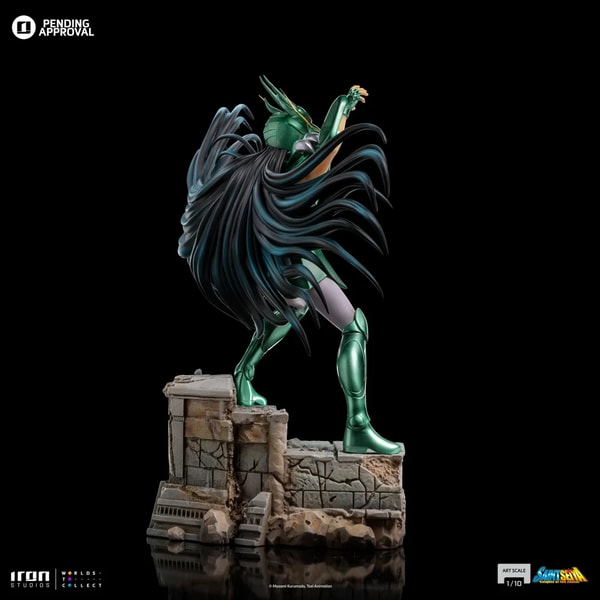 Iron Studios - Art Scale 1/10 - Saint Seiya - Dragon Shiryu Statue 24cm - flash vidéo