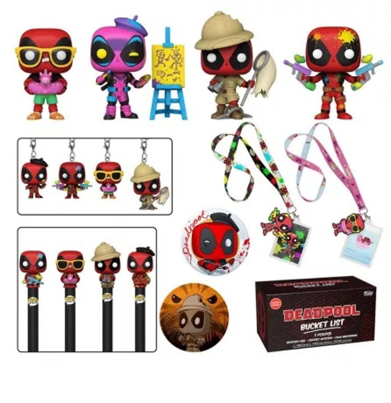 Funko Mystery Box: Deadpool Bucket List 5pcs - US Exclusive ENG Merchandising