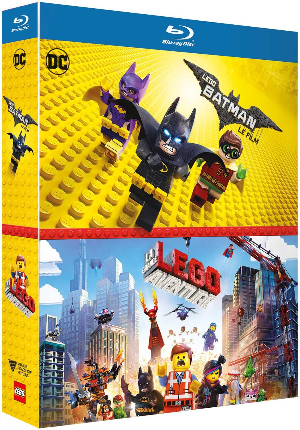 Lego Batman, le film + La Grande Aventure Lego [Blu-ray]