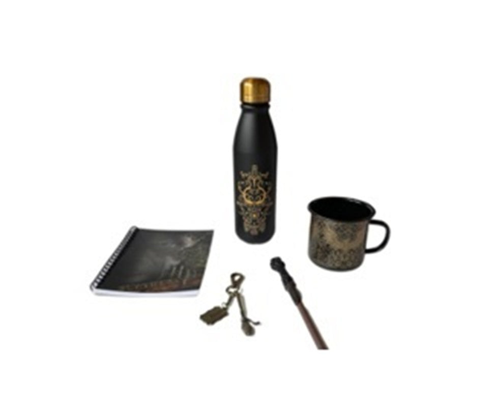 Harry Potter - Coffret cadeau (Bouteille + Mug + Carnet + Stylo-bille + Porte-clef)