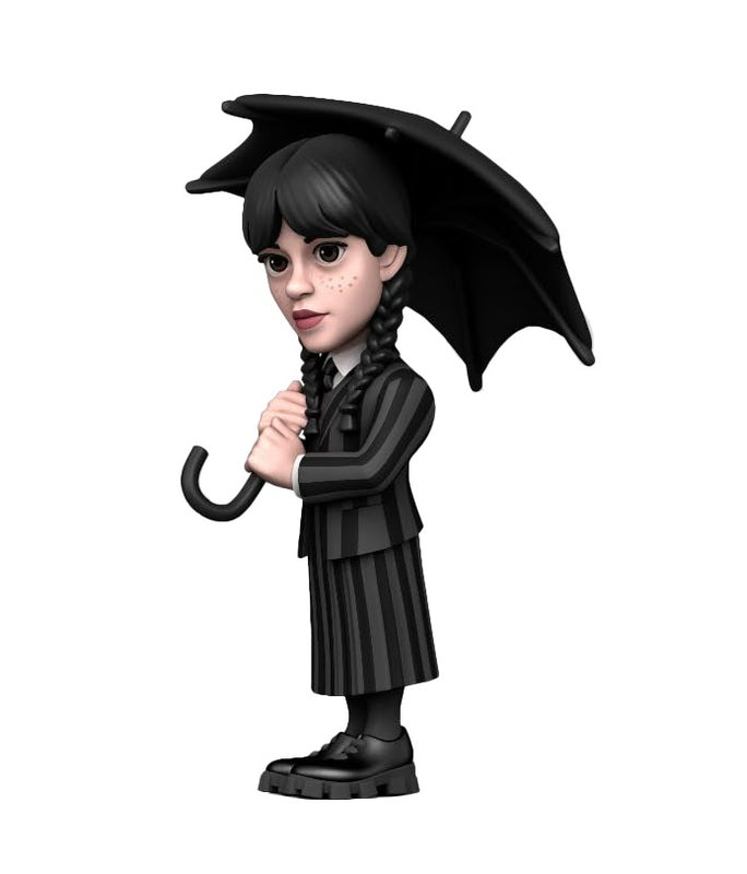 Minix - TV Series #167 - Mercredi - Mercredi Addams avec son parapluie Statue 12cm