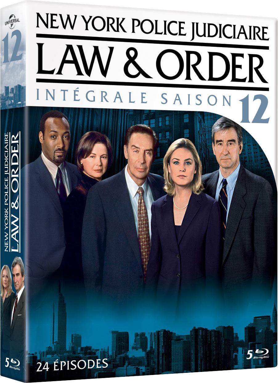 New York, police judiciaire (Law & Order) - Intégrale saison 12 [Blu-ray]