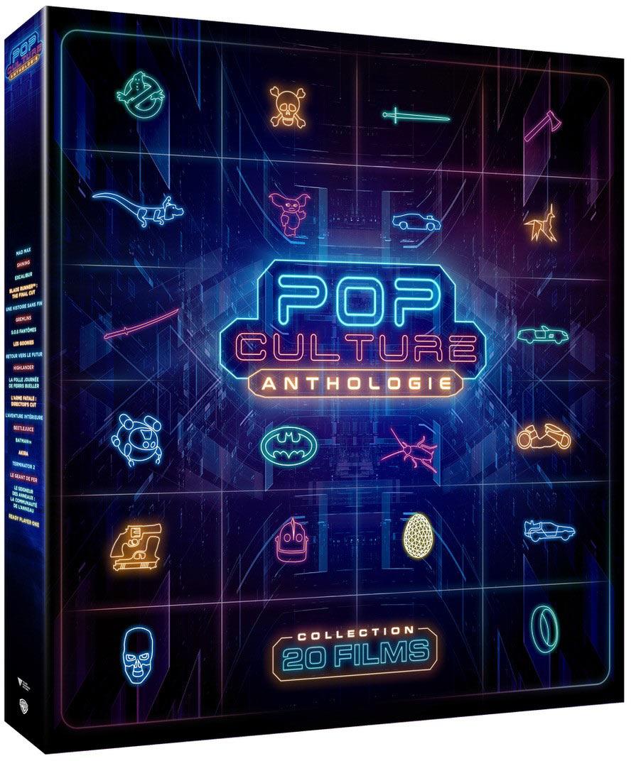 Coffret POP Culture Ready Player One - Collection de 20 films cultes [Blu-ray]