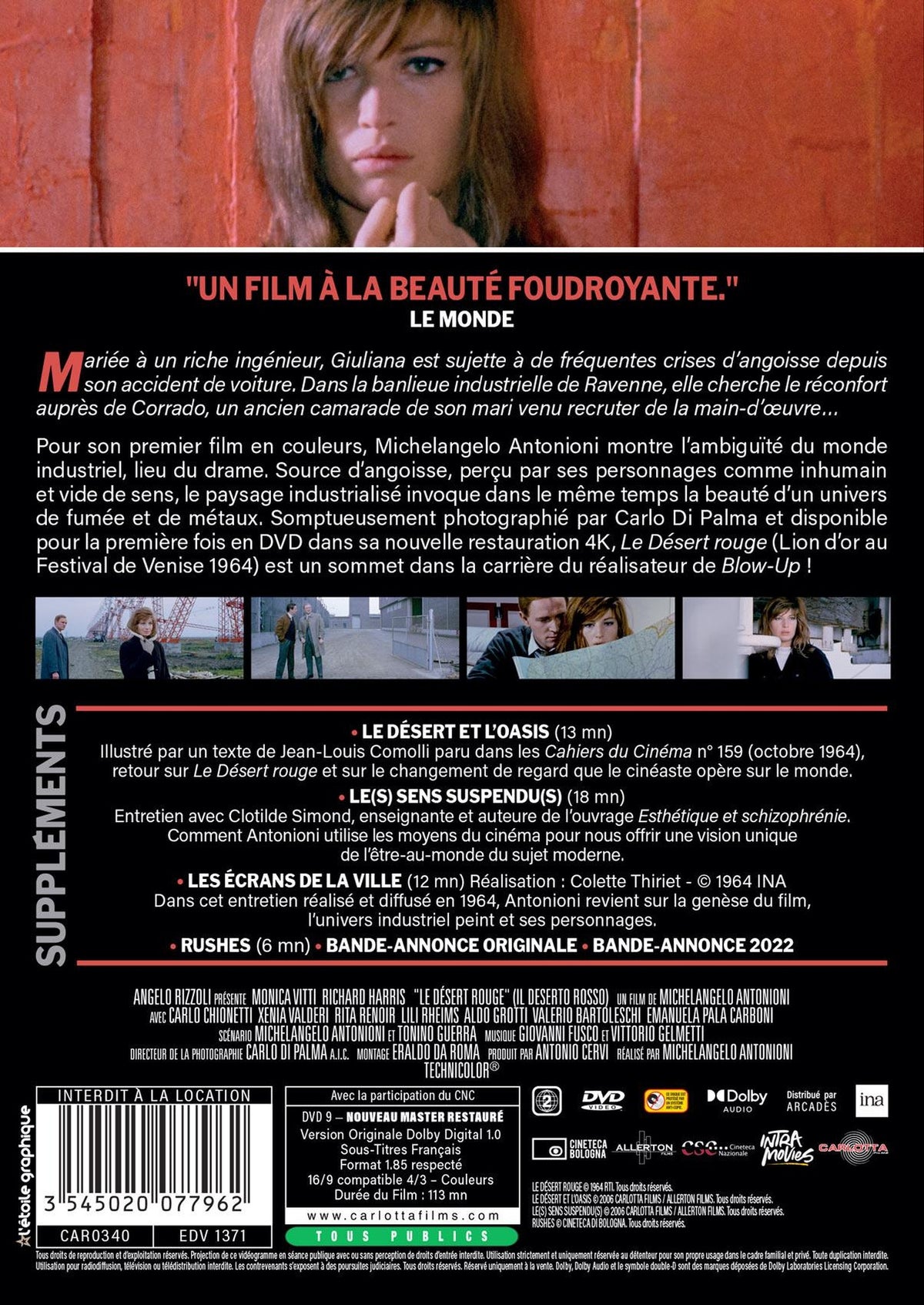 Le Désert rouge [DVD]