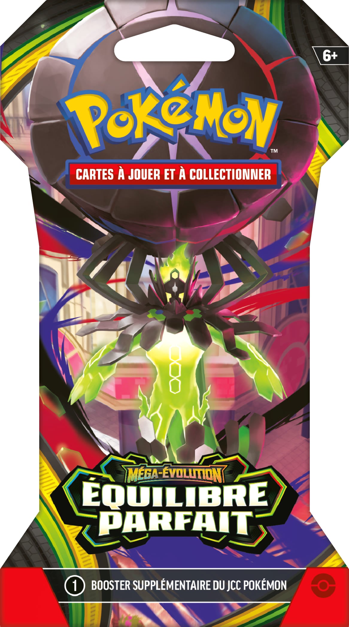 Pokémon JCC : Pack de Booster sous blister Méga-Évolution - ME03 Équilibre Parfait (1 blister aléatoire)