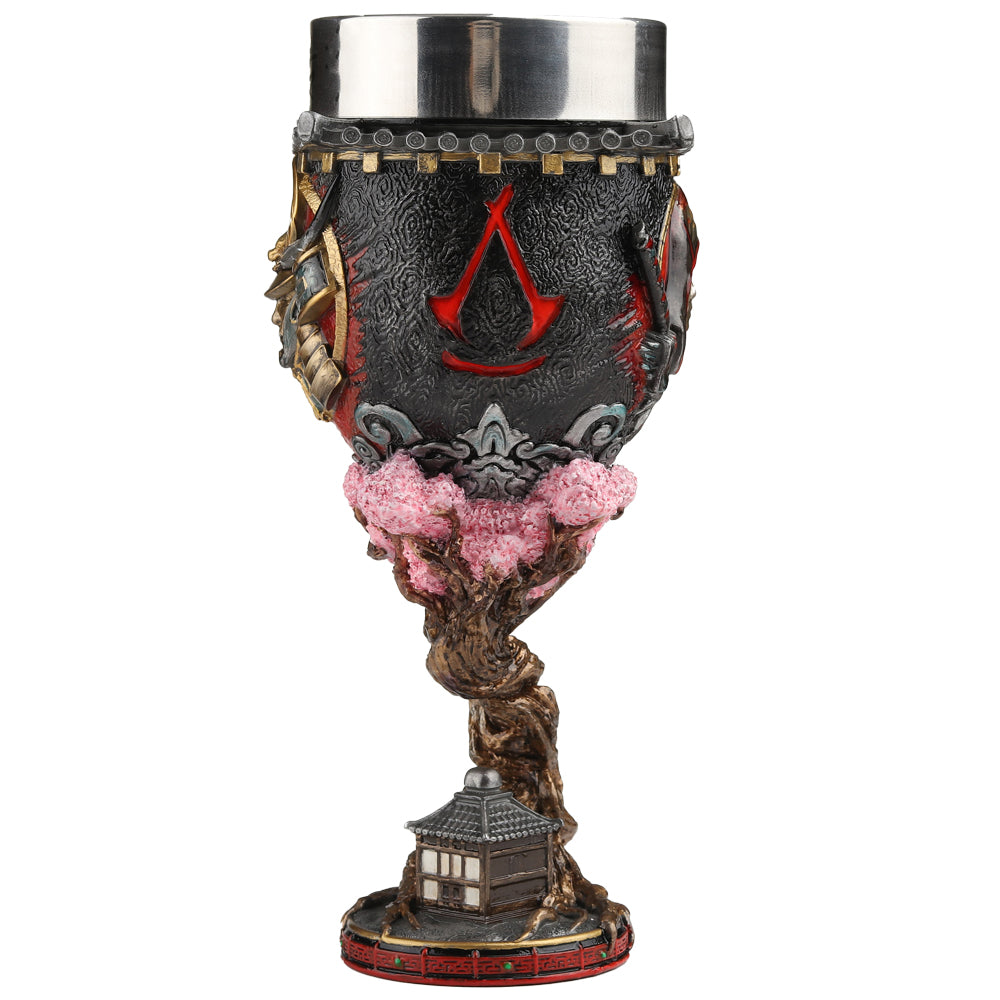 Nemesis Now - Assassin's Creed Shadow - Coupe Naoe et Yasuke 19.5cm - flash vidéo