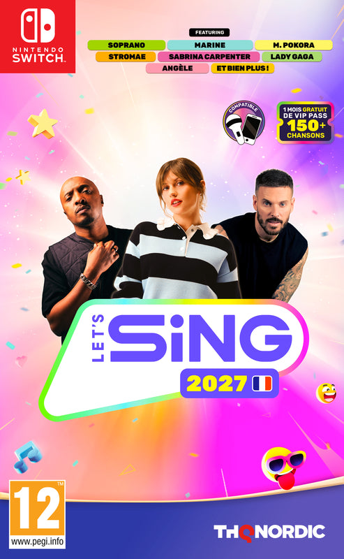 Let's Sing 2027 - Hits français et internationaux