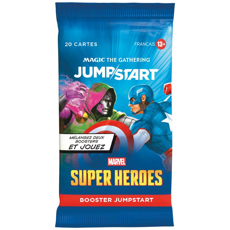 Magic: The Gathering - Boîte de Boosters Jumpstart Marvel Super Heroes (24 Boosters)