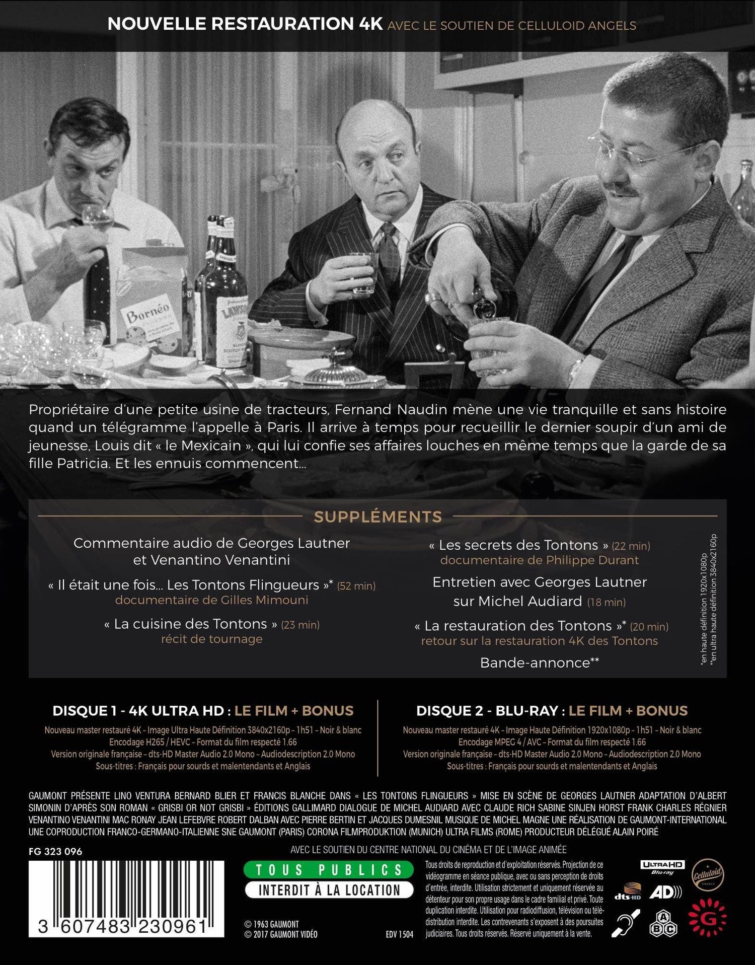 Les Tontons flingueurs [4K Ultra HD]