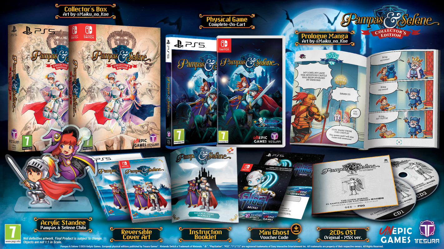 Pampas & Selene: The Maze of Demons - Collector's Edition