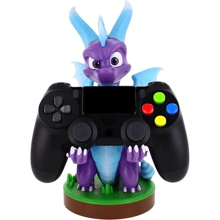 Cable Guys - Spyro le Dragon - Spyro Glace Support Chargeur pour Téléphone et Manette - flash vidéo