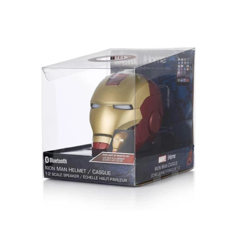 Marvel - Enceinte Bluetooth Casque de Iron Man - flash vidéo