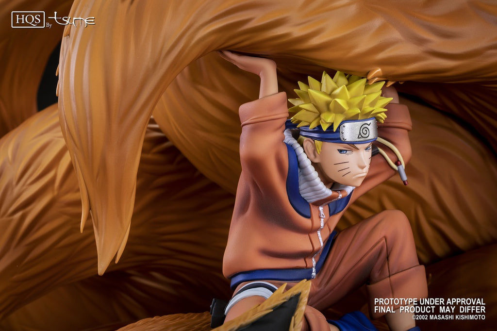 Naruto - Statue HQS Naruto et Kyubi "Linked By The Seal" - flash vidéo