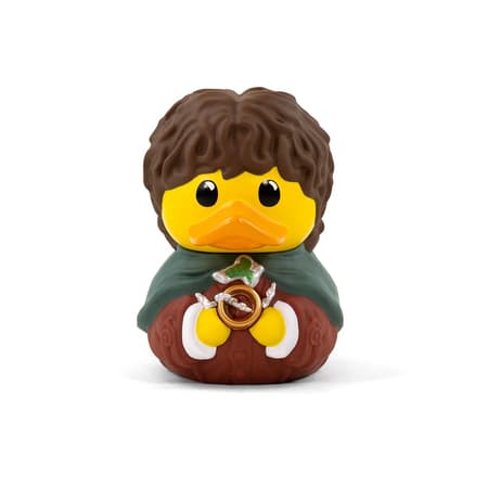 Numskull - Mini TUBBZ Canard de bain - Le Seigneur des anneaux - Frodon Sacquet (Édition baignoire) - 8cm - flash vidéo