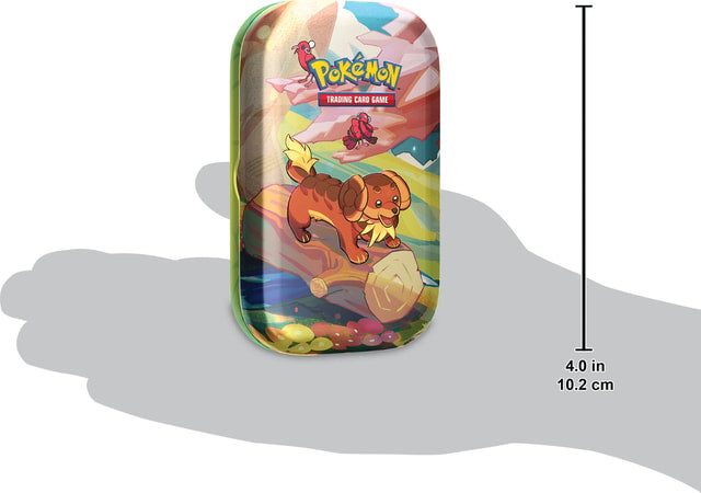 Pokémon TCG - Vibrant Paldea Mini Tin (Espathra / Goomy / Leafeon / Oricorio / Pachirisu - 1x random mini tin) - flash vidéo