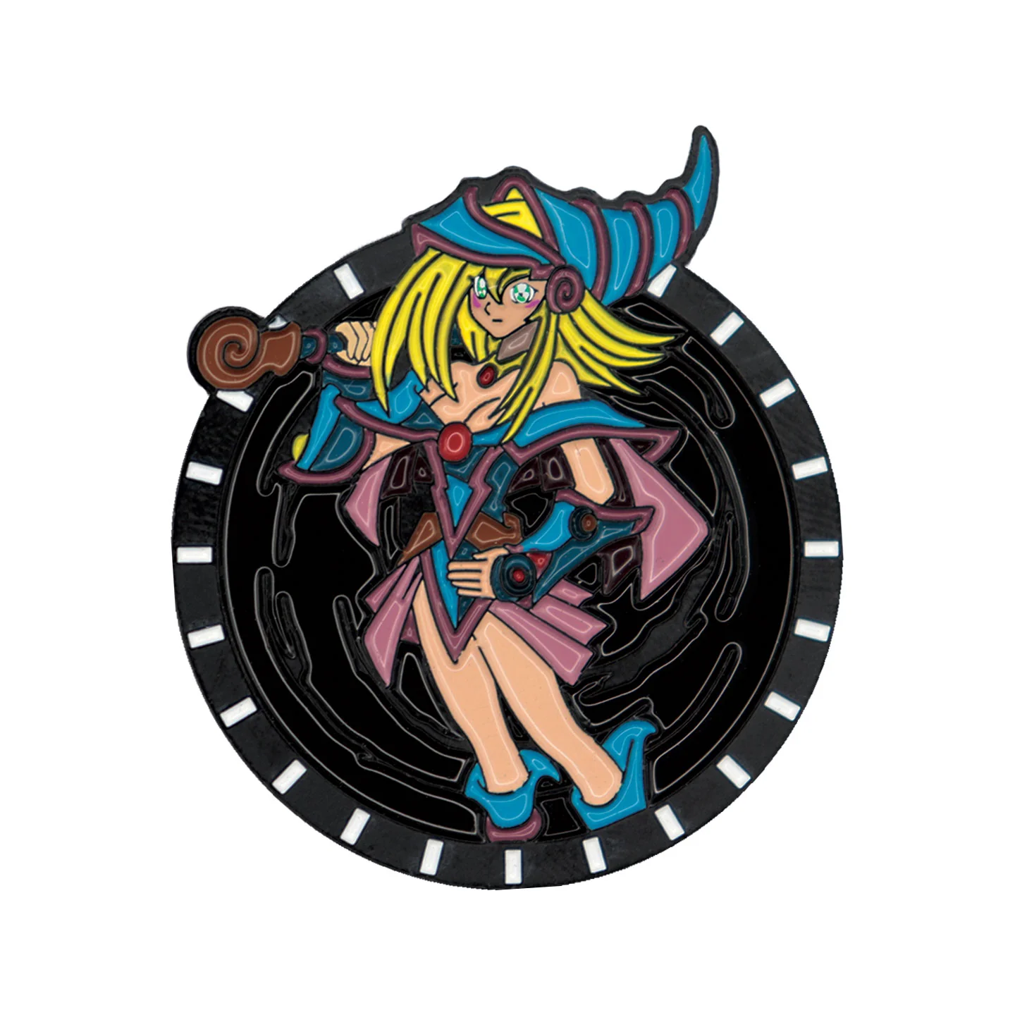 Yu-Gi-Oh! - Présentoir de 12 écussons mystères en métal en boîte surprise