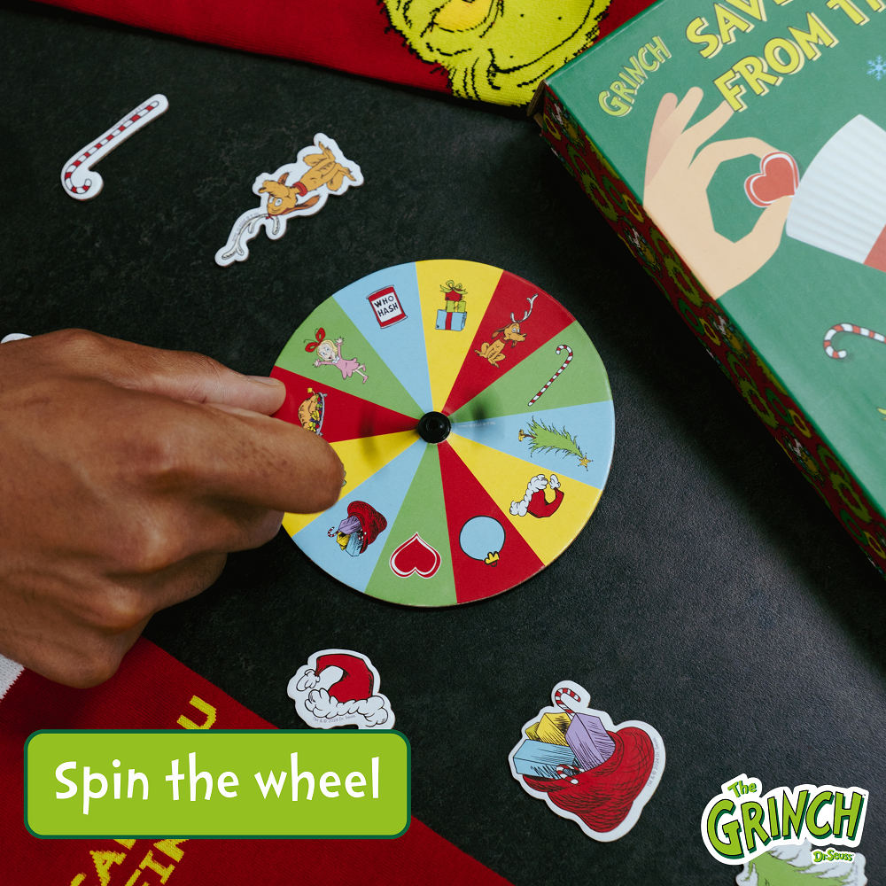 Le Grinch - Save Christmas From The Grinch - Jeu de Chaussettes