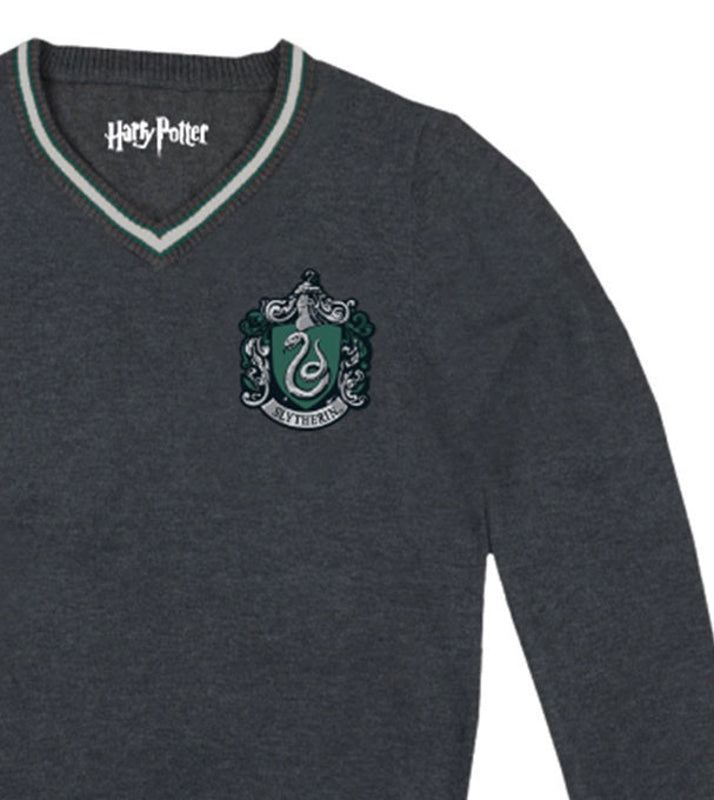 Harry Potter - Pull Anthracite Hommes Serpentard - M