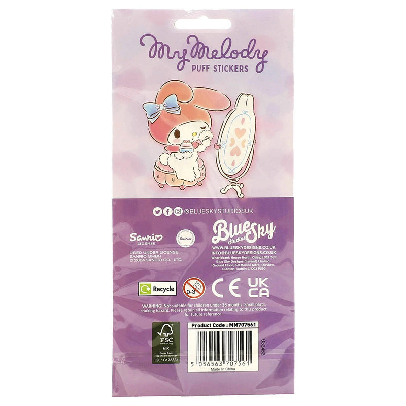 My Melody - Puff Sticker Set