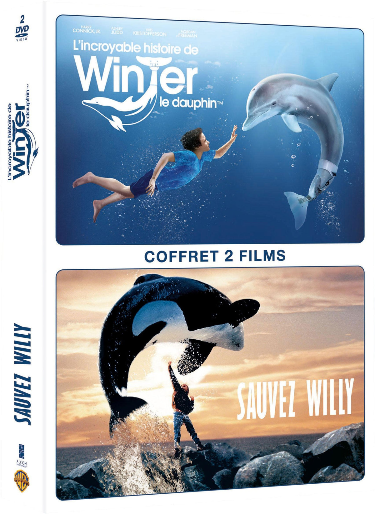 L'Incroyable histoire de Winter le dauphin + Sauvez Willy [DVD]