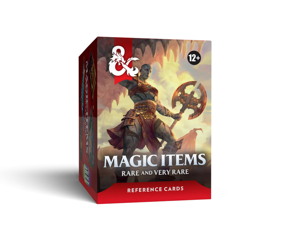 Dungeons & Dragons Reference Cards - Magic Items: Rare and Very Rare