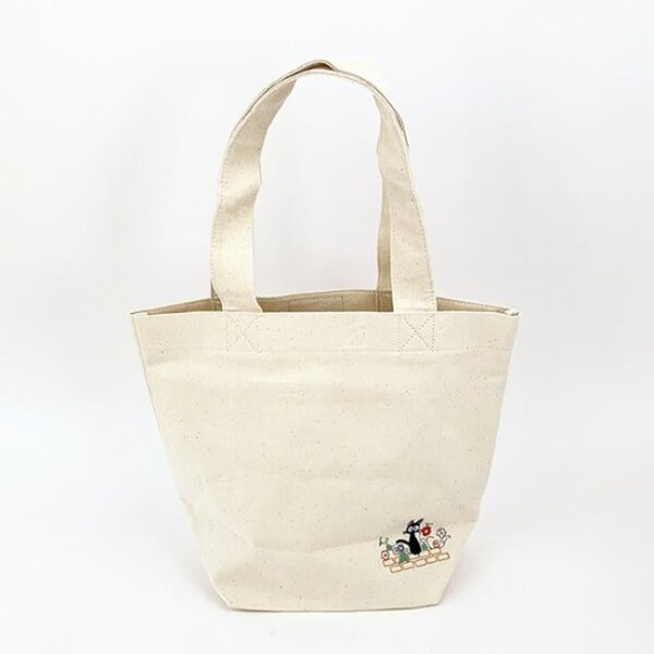 Ghibli - Kiki la petite sorcière - Tote Bag Jiji au Milieu des Fleurs - flash vidéo